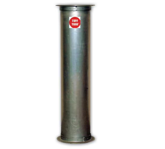 Picture of Vactor® and Vac-Con® Style Tubes - Intake Tubes w/ Riveted Steel Flanges