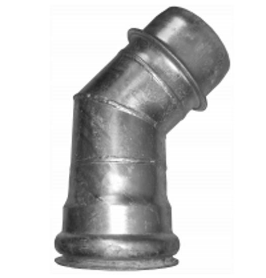 Picture of Steel Galvanized Bandlock - 45˚ Bandlock