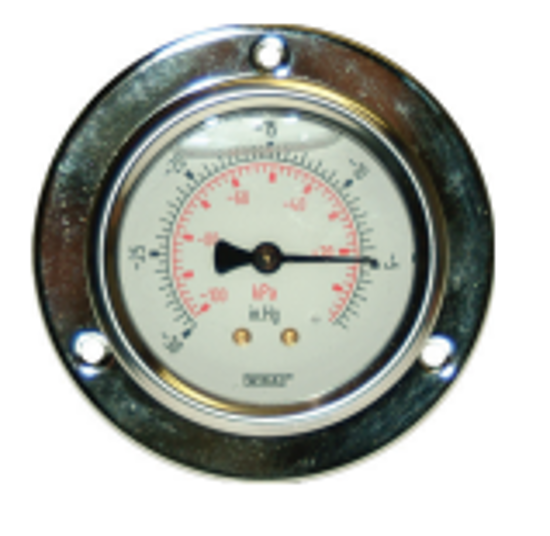 Picture of Front Panel Mount Vacuum Pressure Gauge