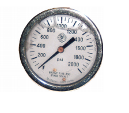 Picture of Universal Front Panel Mount Pressure Gauge