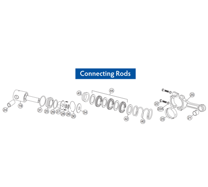 Picture of DP80-20 - Crosshead / Crosshead Link /  - Replacement Parts